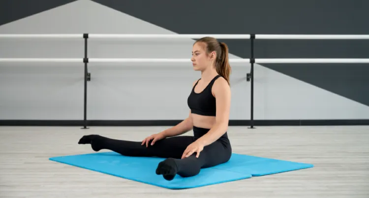 Seated Straddle Stretch