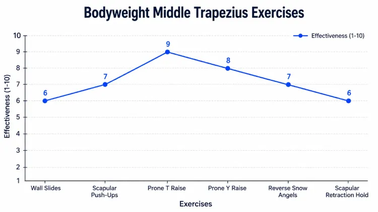 Bodyweight Middle Trapezius Exercises