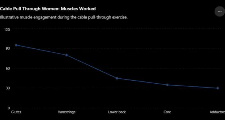 Cable Pull Through Women Muscles Worked