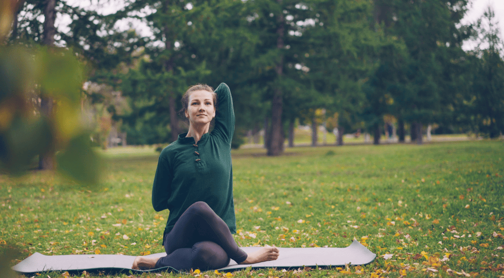 Seated Glute Stretch