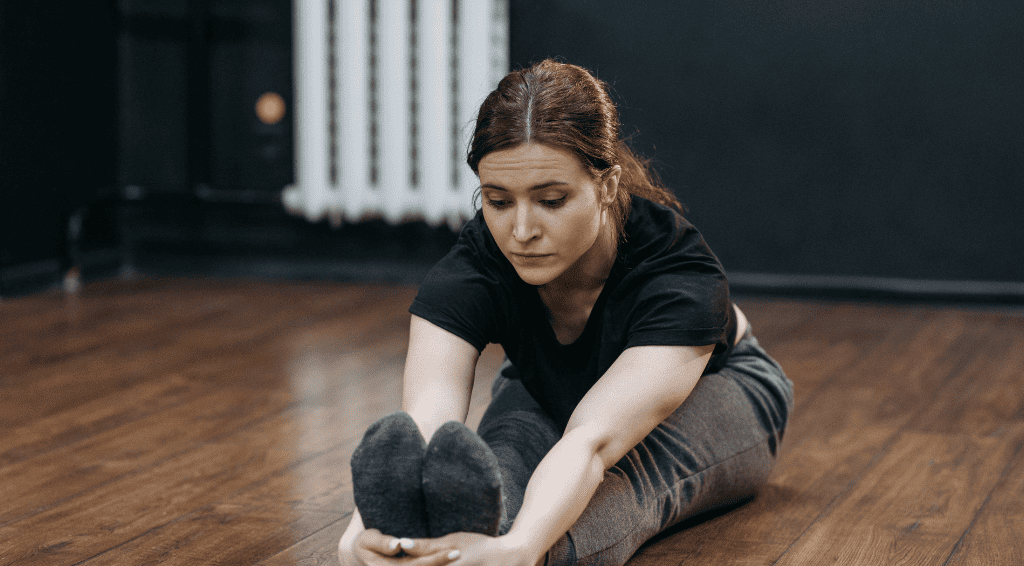 Seated Figure-Four Stretch