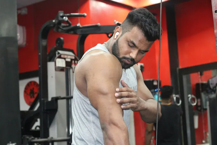 What weight should a single arm cable row be?