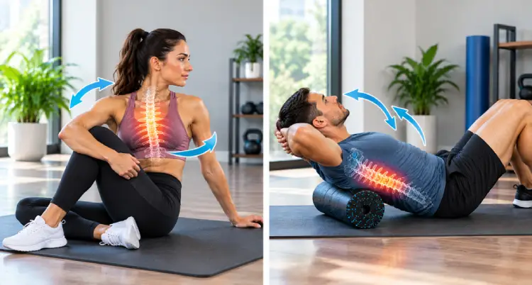 Thoracic Rotation vs. Extension: What's the Difference?