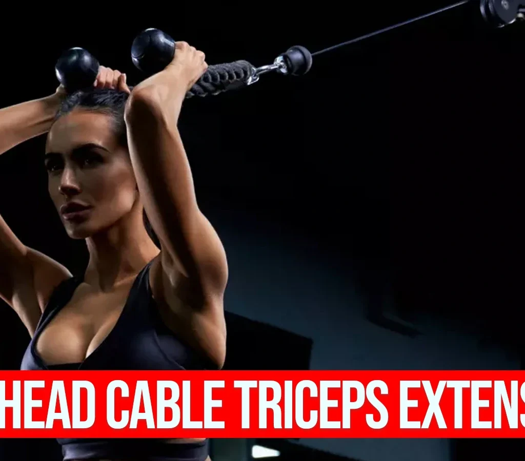 overhead cable triceps extensions