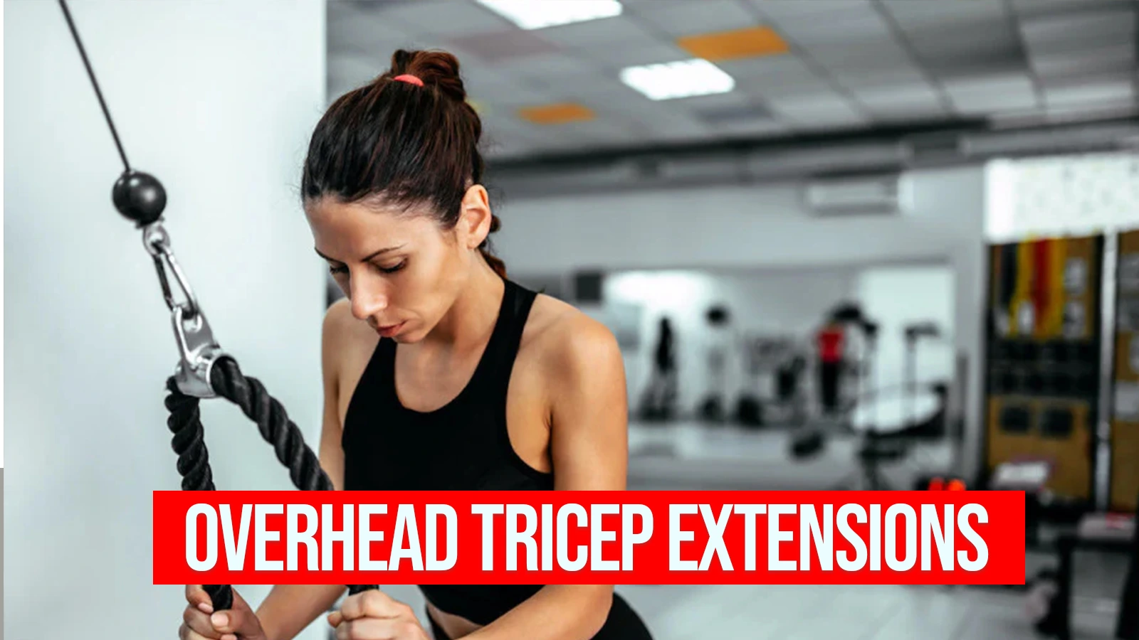 overhead tricep extension