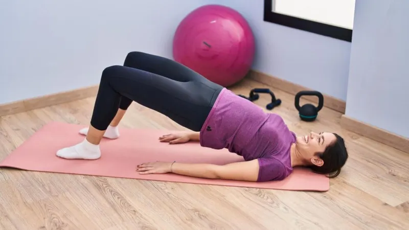 3. Glute Bridge