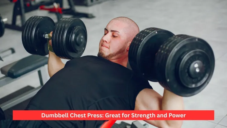 Dumbbell Chest Press: Great for Strength and Power