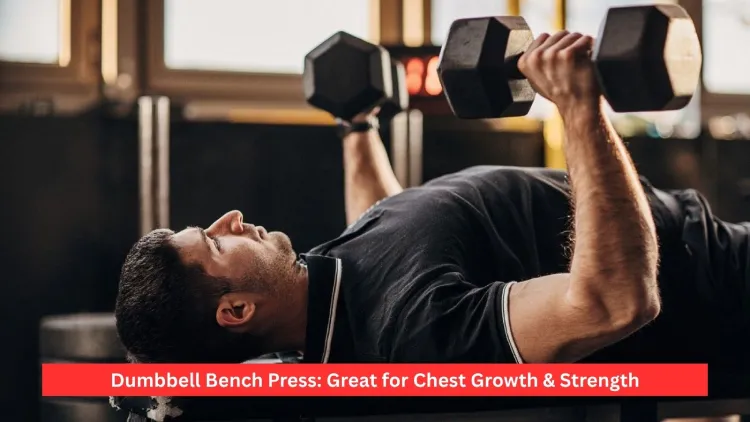 Dumbbell Bench Press: Great for Chest Growth & Strength