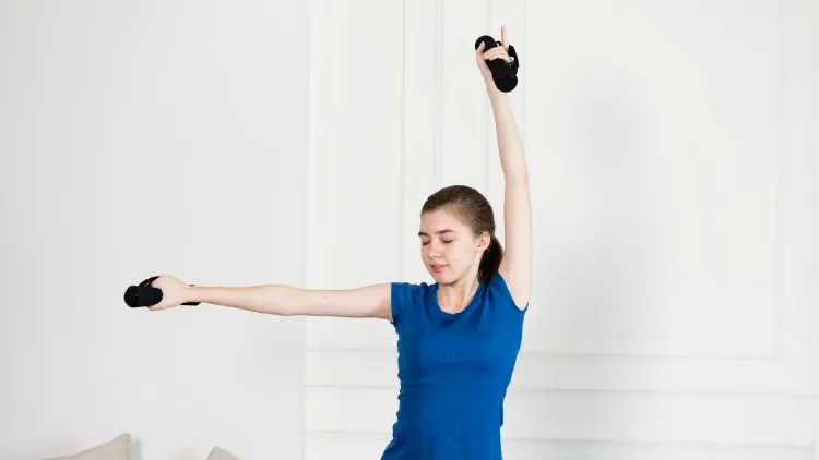 Dumbbell External Rotation (Side-Lying)