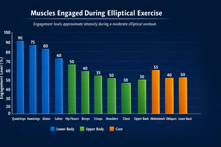 Muscles Worked on the Elliptical Machine