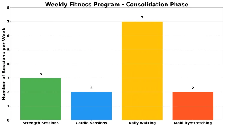 Fitness Program of the Consolidation Phase