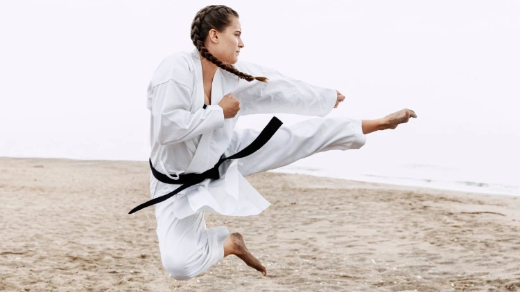 Karate Kicking Exercise for Lower-Body Power 