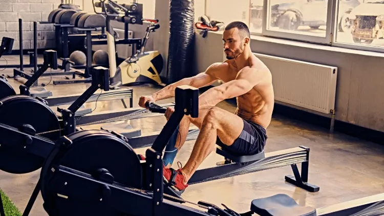 Core Stability and Rowing Machine Exercise.