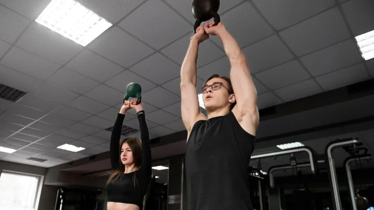 Kettlebell Compared to Dumbbell Training.