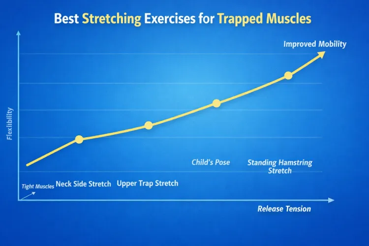 Best Stretching Exercises for Trapped Muscles