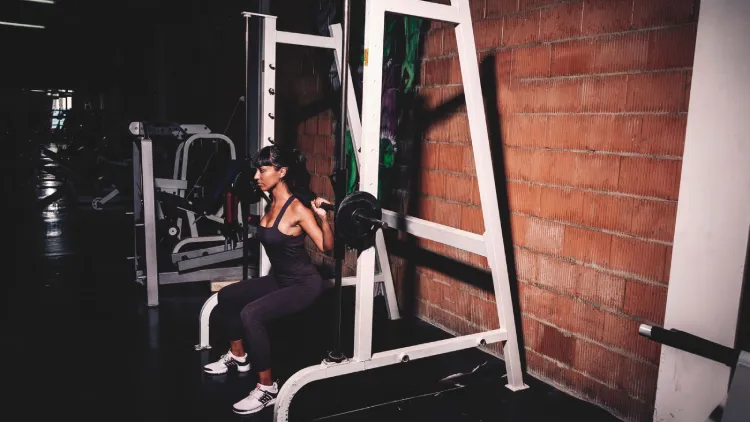 Muscles that are involved during the Smith Machine Squat