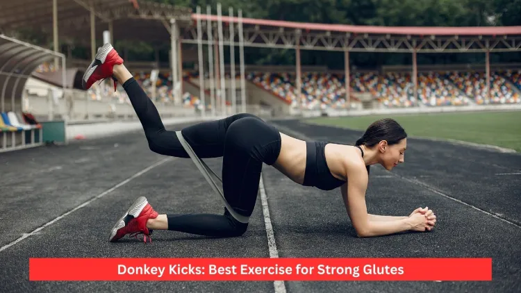 Donkey Kicks: Best Exercise for Strong Glutes