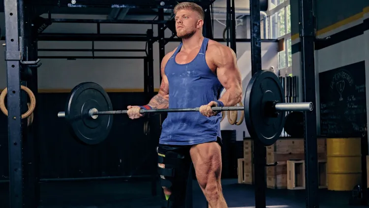 The muscles involved during barbell curls include