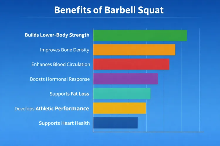 Advantages of Barbell Squat