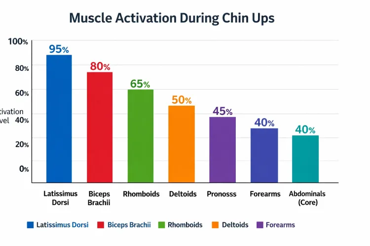 Muscles Involved during Chin Ups