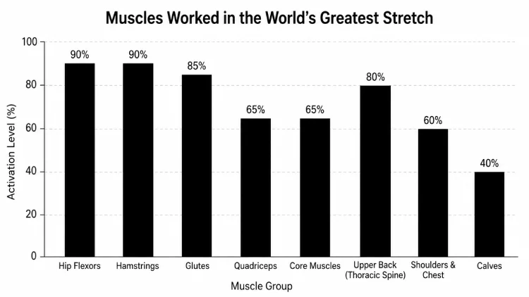 Muscles Worked in the World’s Greatest Stretch