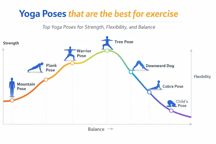 Yoga Poses that are the best for exercise