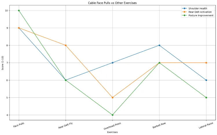 Cable Face Pulls vs Other Exercises