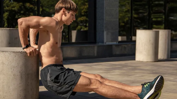Intermediate Tricep Dips Workout