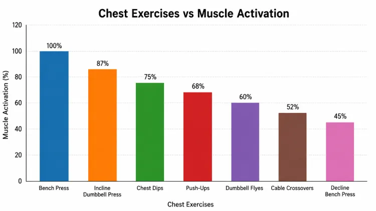 Gym Chest Exercises Routine