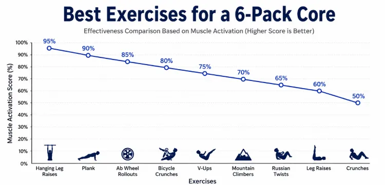 Best Exercises for a 6-Pack Core