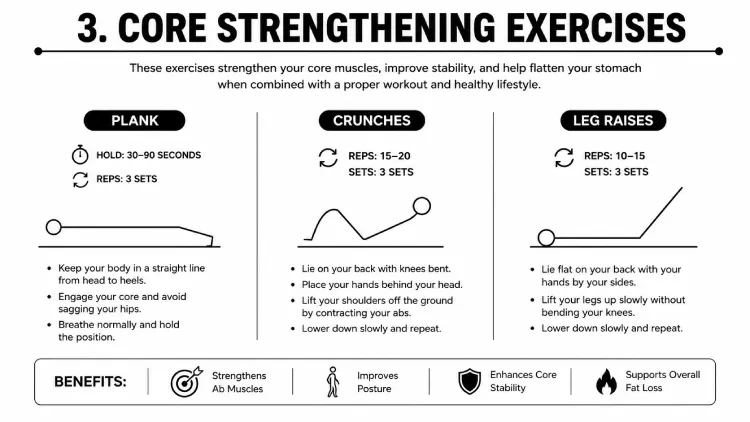 3. Core Strengthening Exercises