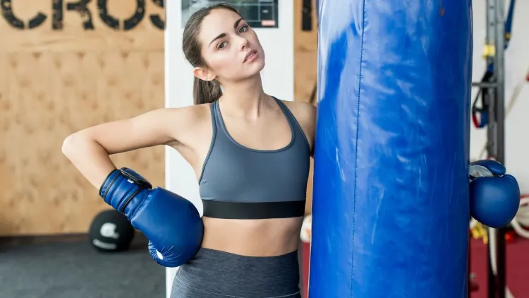 Beginner Boxing Bag Workout