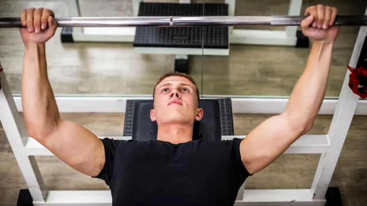 Rarity of High Bench Press Numbers