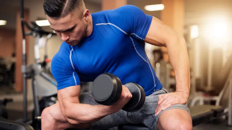 8. Single-Arm Dumbbell Hold