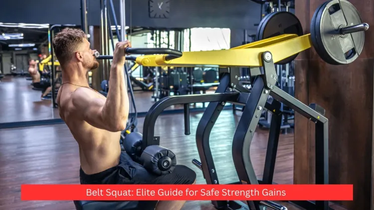 Belt Squat: Elite Guide for Safe Strength Gains