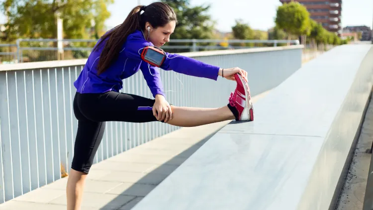 The following stretches help protect your knee from pain and increase its flexibility: